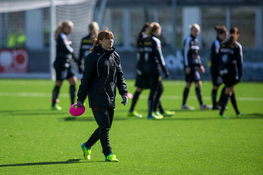 Umeås tränare Maria Bergkvist