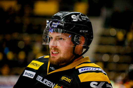 Skellefteås Martin Lundberg  deppar