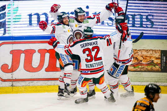 Frölundas Artturi Lehkonen jublar