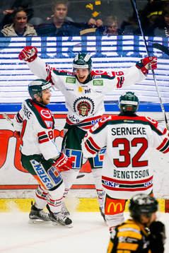 Frölundas Artturi Lehkonen jublar