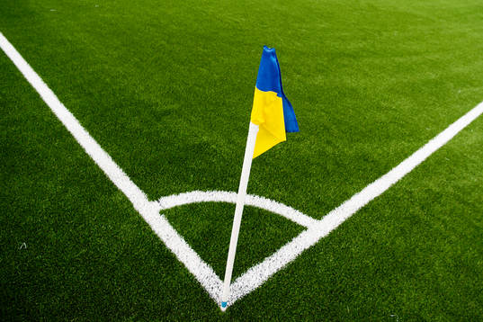 Hörnflaggan på Södertälje Fotbollsarena