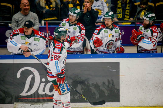 Frölundas Artturi Lehkonen jublar