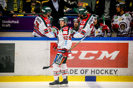Frölundas Artturi Lehkonen jublar