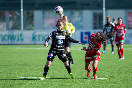 Umeås Fanny Hjelm och Piteås Tempest-Marie Norlin