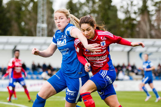 Eskilstunas Mimmi Larsson och Vittsjös Lisa Klinga