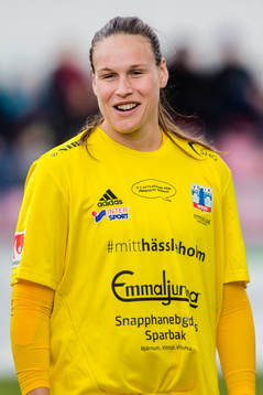 Vittsjös målvakt Katlynn Fraine