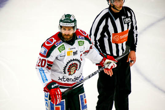 Frölundas Joel Lundqvist var arg