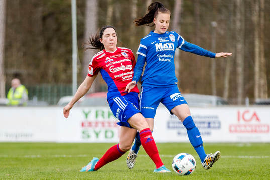 Vittsjös Clara Markstedt och Eskilstunas Emma Jansson