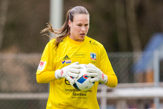 Vittsjös målvakt Katlynn Fraine