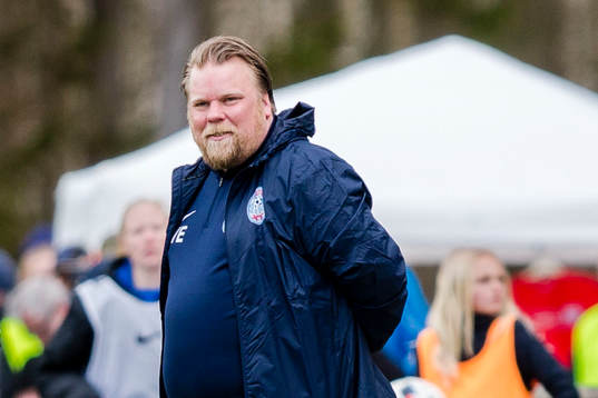 Eskilstunas tränare Viktor Eriksson