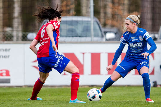 Vittsjös Clara Markstedt och Eskilstunas Olivia Schough