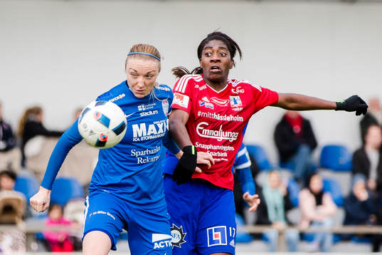 Eskilstunas Petra Larsson och Vittsjös Nkemjiks Ezurike