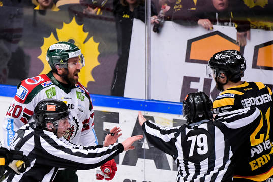 Frölundas Joel Lundqvist och Skellefteås Jimmie Ericsson