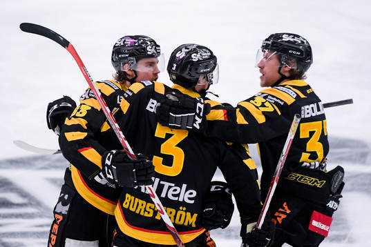 Skellefteås Sebastian Aho  , Niclas Burström och John