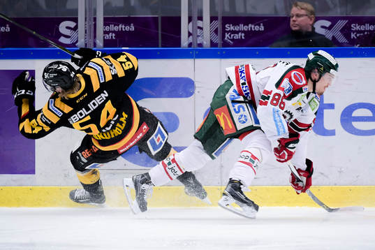 Skellefteås Anton Lindholm och Frölundas Andreas Johnson