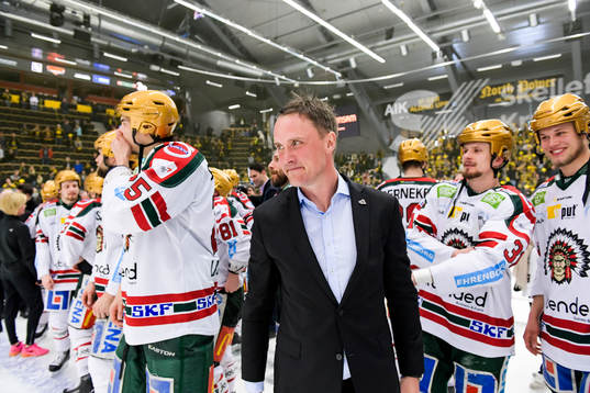 Frölundas tränare Roger Rönnberg