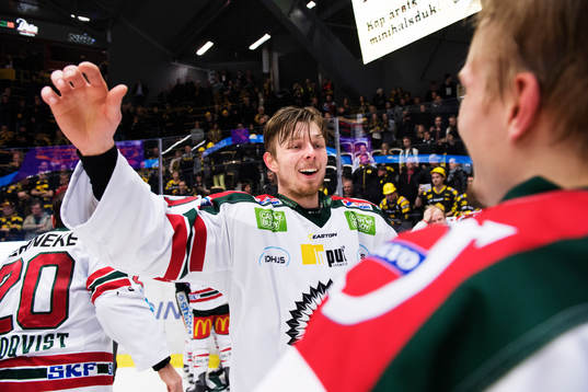 Frölundas Christoffer Ehn jublar