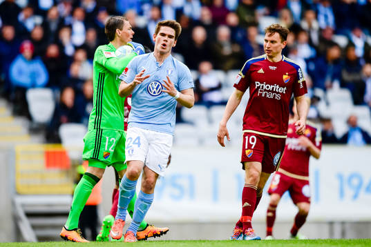 Malmö FFs Vidar Örn Kjartansson deppar