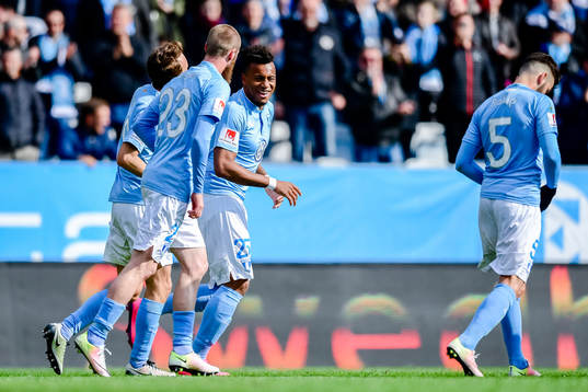 Malmö FFs spelare jublar