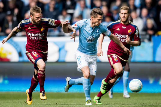 Djurgårdens Alexander Faltsetas och Stefan Karlsson