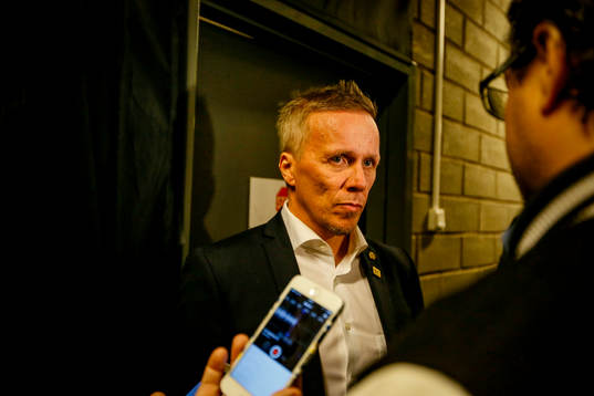 Skellefteås tränare Hans Wallson deppar