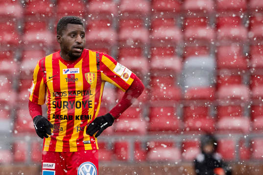 Syrianskas Samuel Akintioye deppar