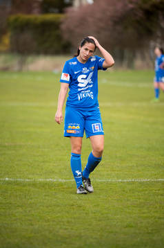 Sunnanås Taylor Leach fotbollsmatchen i Elitettan mellan