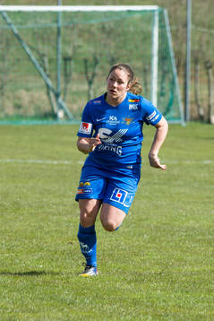 Sunnanås Michelle Wörner fotbollsmatchen i Elitettan