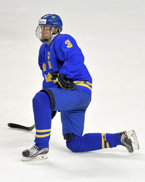 Sveriges lagkapten Jacob Cederholm