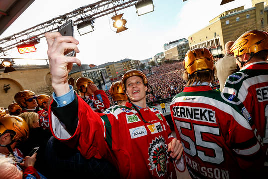 Frölundas målvakt Lars Johansson