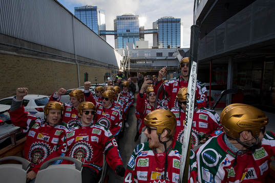 Frölunda i guldbussen