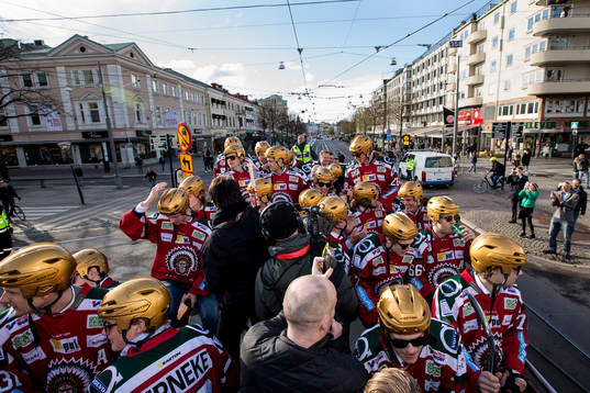Frölunda på guldbussen