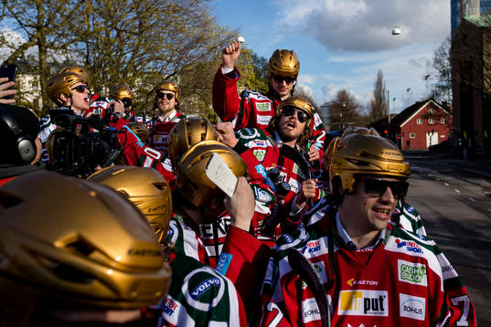Frölunda på guldbussen