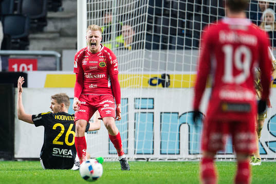 Elfsborgs Per Frick reagerar