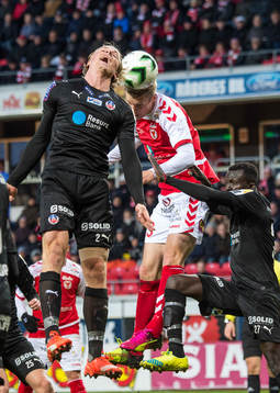 Kalmars Viktor Elm och Helsingborgs Carl Johansson samt