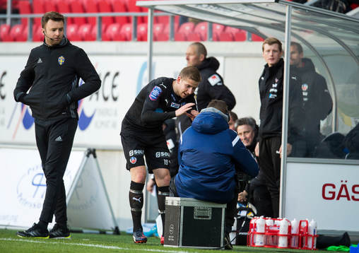 Helsingborgs Darijan Bojanić jublar
