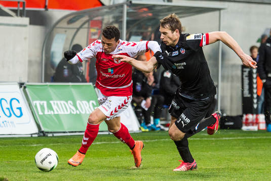 Kalmars Ismael Silva Lima och Helsingborgs Frederik Helstrup