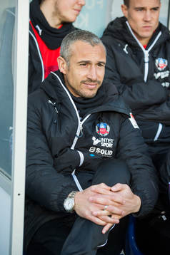Helsingborgs manager Henrik Larsson