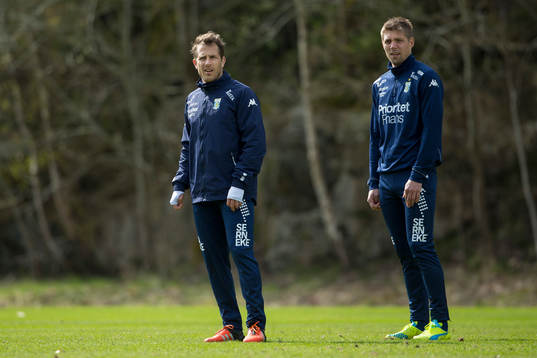 Tobias Hysén och Mikael Boman