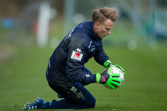 Målvakt Pontus Dahlberg