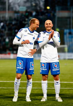 Norrköpings Andreas Johansson och Daniel Sjölund
