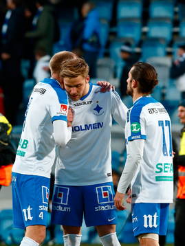 Norrköpings Andreas Johansson, Christoffer Nyman och Emir