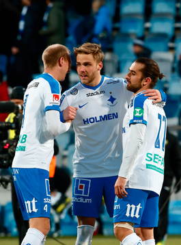 Norrköpings Andreas Johansson, Christoffer Nyman och Emir