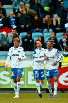 Norrköpings Sebastian Andersson, Andreas Blomqvist och