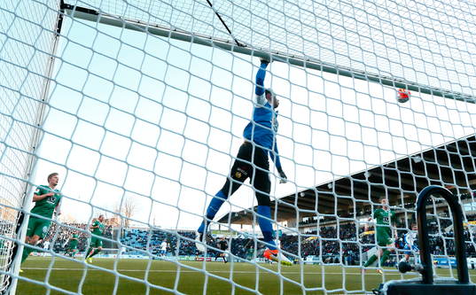 Mål 1-0 av Norrköpings Linus Wahlqvist förbi Hammarbys