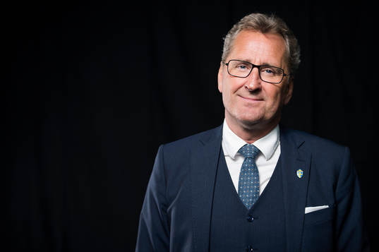 Sveriges förbundskapten Erik Hamrén