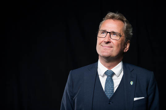 Sveriges förbundskapten Erik Hamrén