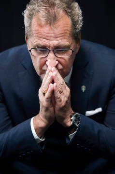 Sveriges förbundskapten Erik Hamrén