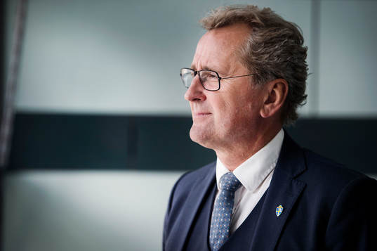 Sveriges förbundskapten Erik Hamrén