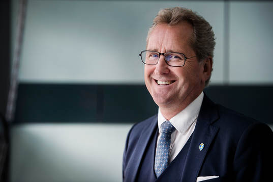 Sveriges förbundskapten Erik Hamrén
